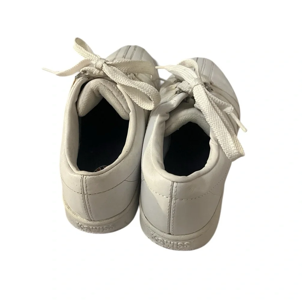 K-Swiss Women's White Low-Top Sneakers